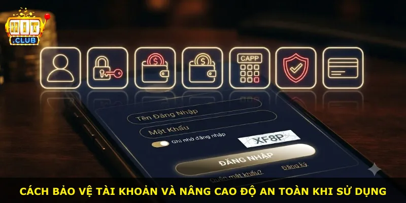 Cách bảo vệ tài khoản và nâng cao độ an toàn khi sử dụng