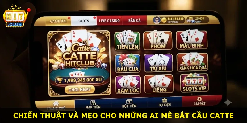 Chiến thuật và mẹo cho những ai mê bắt cầu Catte
