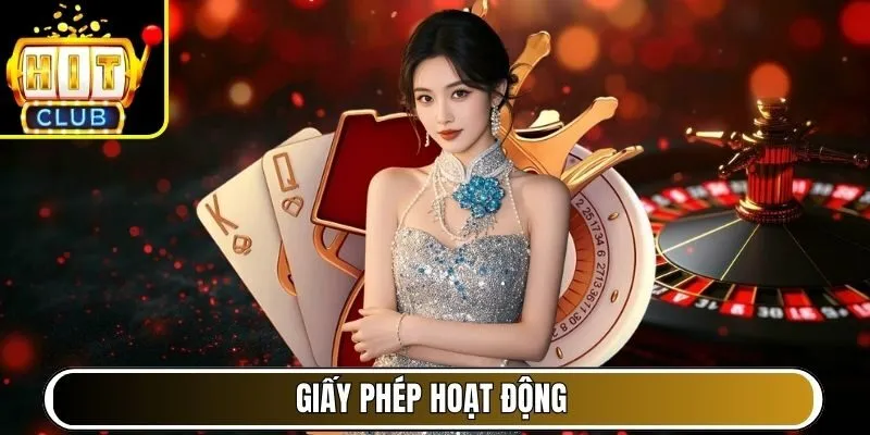 Giấy phép hoạt động từ cơ quan uy tín