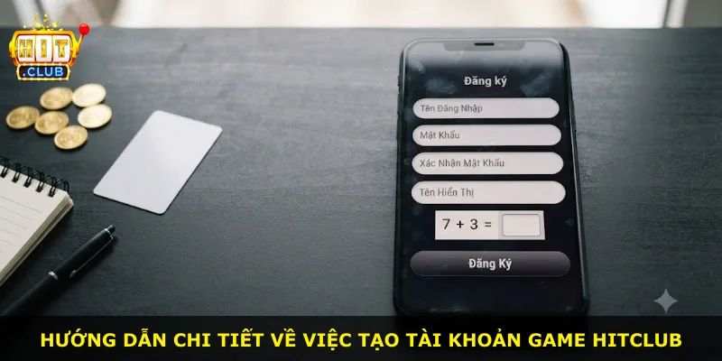 Hướng dẫn chi tiết về việc tạo tài khoản game Hitclub