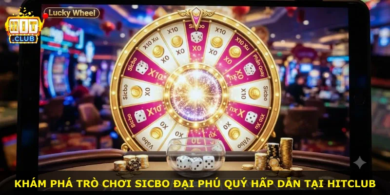 Khám phá trò chơi Sicbo đại phú quý hấp dẫn tại Hitclub