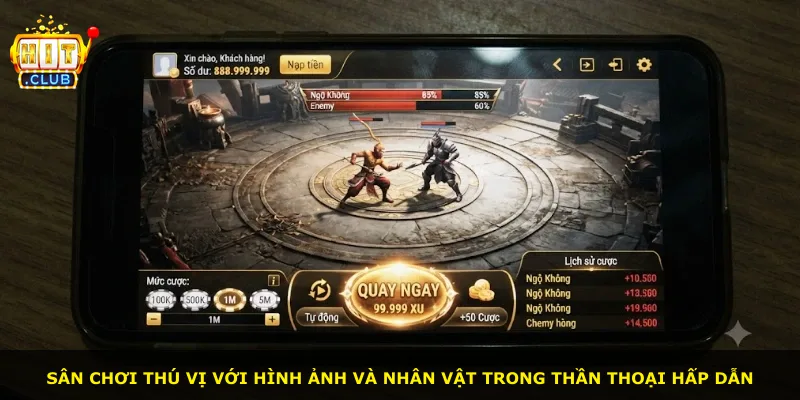 Sân chơi thú vị với hình ảnh và nhân vật trong thần thoại hấp dẫn