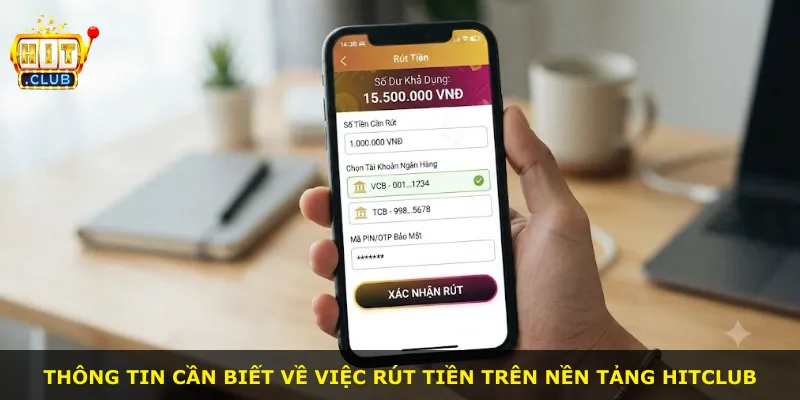 Thông tin cần biết về việc rút tiền trên nền tảng Hitclub