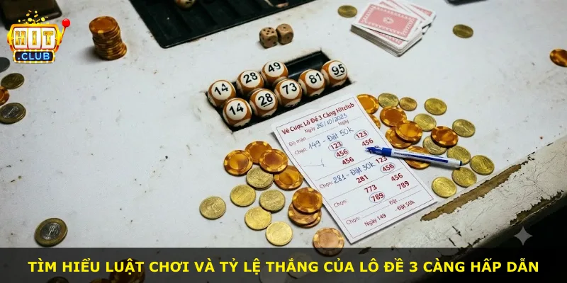 Tìm hiểu luật chơi và tỷ lệ thắng của lô đề 3 càng hấp dẫn